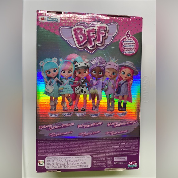 Cry Babies Phoebe BFF Fashion Doll with 9+ Surprises Including Outfit NEW - Picture 2 of 2